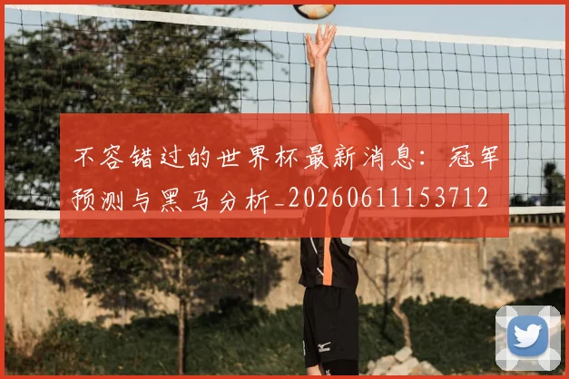 不容错过的世界杯最新消息：冠军预测与黑马分析_20260611153712