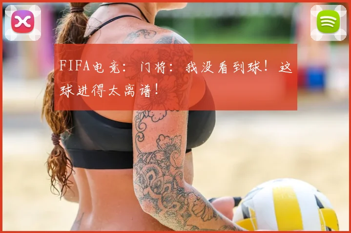 FIFA电竞：门将：我没看到球！这球进得太离谱！